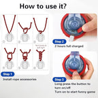 Interactive Dog Toys with Motion Activated, Squeaky Dog Toy Active Rolling Ball Wicked Ball for Daily Training, USB Rechargeable, Wicked Balls