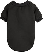 Puppy Sweater for Small Dogs Clothes Warm Winter Cat Clothe Pet Sweatshirt Knitwear Doggie Kitten Clothing, Black, Large