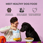 The Pets Table Grain Inclusive Air Dried Dog Food 2 Pack - Chicken & Sweet Potato + Lamb & Beef, 16 Ounce (Pack of 2)