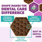 Longevity15 C15:0 Dog Health Supplement (30-Day Supply) & Yummy Combs Dog Dental Treats (8oz Bag) for Extra Large Dogs – C15:0 Fatty Acid for Daily Wellness, Food Topper – VOHC Approved Oral Care