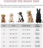Orthopedic Dog Bed for Large Dogs, Pet Sofa Bed with Egg Crate Foam, 4-Sided Bolster, Removable Washable Cover & Anti-Slip Bottom, Large Pink Plaid
