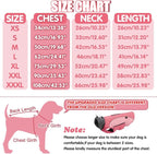 EMUST Winter Dog Coats, Fleece Dog Apparel for Cold Weather, British Style Windproof Warm, Mix-Pink, XS