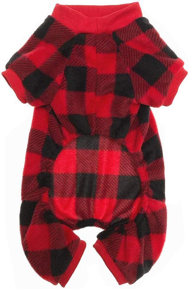 SCENEREAL Dog Pajamas for Small Medium Large Dogs Boys Girls - Soft Pet Sweater Clothes Warm Puppy Onesie Outfits for Doggie Winter Christmas - Dog Jammies Pjs