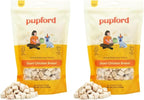 Pupford Freeze Dried Chicken Breast Treat for Dogs & Puppies - Healthy, Natural, Single Ingredient Dog Treats - Made in USA (5.75 oz) (Pack of 2)