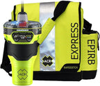 ACR GlobalFix V5 AIS EPIRB Survival Kit - Abandon Ship RapidDitch Bag - SOS, GPS, Global Coverage, RLS - Local AIS & Global Satellite Emergency Signaling for Boating Search & Rescue - Bundle Kit