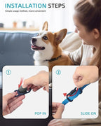 VB GPS Tracker for Dogs (1 Pack), Mini GPS Cat Tracker, Smart Pet Activity Tracker (iOS Only), No Monthly Fee, Compatible with Apple Find My, Anti-Lost, Finder Tag for Vehicles/Pets/Kids/Items