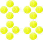 PTLSY Easy Catch Dog Tennis Balls - 16 Pack, Standard Size (2.5 inch) for Medium & Small Dogs