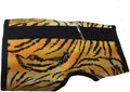 Kitty Holster Cat Harness – Secure Cat Harness for Walking, Soft Cotton Cat Accessories, Comfortable Fit, Strong Hook-and-Loop Closure, Made in USA – Tiger Stripe, S/M