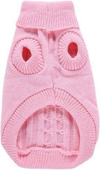 Dog Sweater for Small, Medium, Large Dogs - Warm Winter Classic Turtleneck Pet Clothes Coat for Girls Boys Puppy Cat - Cute Christmas Sweater