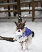 Gooby - Stretch Fleece Vest, Pullover Fleece Vest Jacket Sweater for Dogs, Violet, Large Length (13")