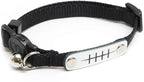 Naruto Breakaway Cat Collars for Girl & Boy Cats: Adjustable 8.5”-12” Cute Kitten Collar with Bell (Removable), Officially Licensed Naruto Shippuden Pet Accessories & Gifts (Black, Rogue Rain Ninja)