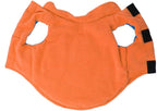 Gooby Sports Vest Dog Jacket - Blue, Small - Reflective Dog Vest with D Ring Leash Warm Fleece Lined Hook and Loop Closure for Small to Medium Dogs
