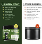Dental Powder for Dogs - Complete Oral Care Bone Broth, Dog Teeth Cleaning Powder, Tartar Remover, Fresh Breath, Sensitive Stomach Support, No Brush Dental Care, 4.2 oz, 60 Scoops