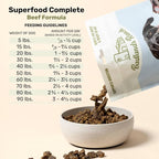 BADLANDS RANCH - Superfood Complete, Adult Dog Food, Air-Dried, High Protein, Zero Fillers, Superfood Nutrition by Katherine Heigl (24 oz., Beef Formula)
