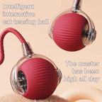 2 Packs Interactive Cat Toy,Electric DogBall Toy,Cat Toys For Indoor Cats,Chewie Viral Dog Ball,Adjustable Sports Rolling Toy,Electric Rolling Ball Christmas Birthday Gift for Pets.(Red&Green)