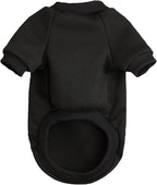 Puppy Sweater for Small Dogs Clothes Warm Winter Cat Clothe Pet Sweatshirt Knitwear Doggie Kitten Clothing, Black, Large