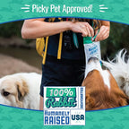 Smart Cookie Single Ingredient Rabbit Jerky Dog Treats - Training Treat Strips for Dogs and Puppies with Allergies, Sensitive Stomachs - Dehydrated, 100% Meat, Grain Free, Made in USA - 3oz, Pack of 3