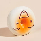 Smile Face Dog Squeaky Toys Soft Latex Squeak Balls for Puppy Small Pet Dogs 3 Pcs/Set