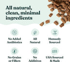 Little Hunter Freeze Dried Turkey Raw Dog Food | Grain Free, Limited Ingredient, Single Protein Meal or Mix in Topper | Novel Protein Kibble Alternative | 15 oz Bag