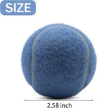 Magicorange Tennis Balls, 12 Pack Advanced Training Tennis Balls Practice Balls, Come with Mesh Bag for Easy Transport, Good for Beginner Training Ball