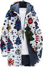 Oversized Full Zip Hoodie for Men Sherpa Fleece Lined Jacket with Hood Soft Warm Winter Coat with Pockets
