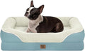 Orthopedic Foam Large Dog Bed XLarge Dog Bed with Removable Washable Cover Pet Beds with Bolster Waterproof Cover Large Size Dogs