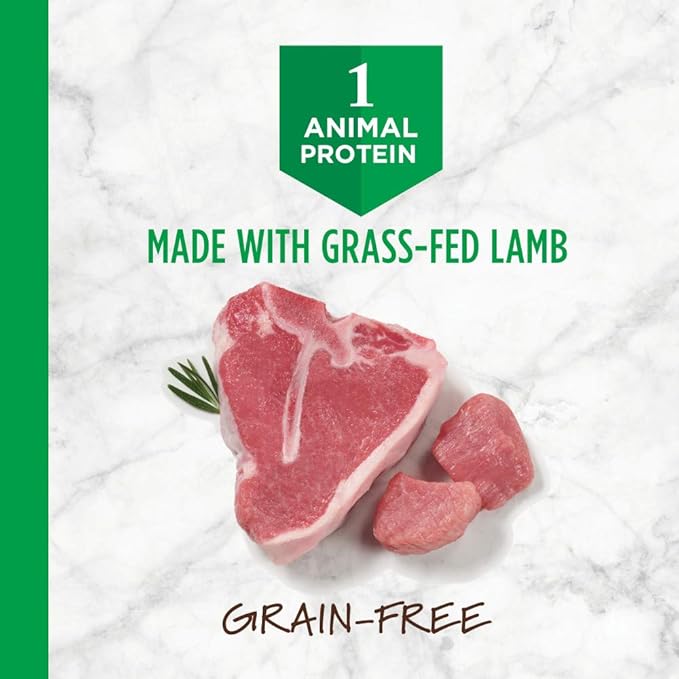 Instinct Limited Ingredient Diet, Natural Dry Dog Food, Grain Free Recipe - Real Lamb, 4 lb. Bag