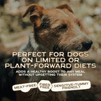 Smart Cookie Natural Dog Food Topper - Veggie - Dog Meal Mixer for All Ages - Vegan Food Topper for Picky Eaters and Boosting Nutrition - Non GMO, Made in The USA - 15 oz Bag (30 Day Supply)