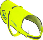 Reflective Dog Coat for Safety – Ideal Dog Vest for High-Visibility When Walking, Jogging or Training – Sizes to Fit Small, Medium, Large Breeds 16-130 lbs (Large) Neon Yellow