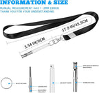 2 PCS Dog Whistles,Professional Recall Dog Training Whistle with Lanyard,Adjustable Ultrasonic Silent Dog Recall Whistles,Dog Whistle to Stop Barking Neighbors Dog,Dog Barking Stopper (White+White)