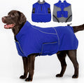 MIGOHI Dog Coat,Dog Jacket Waterproof,Winter Coat Windproof,XXL Fleece Jacket for Dogs Boy Girl,Cold Weather Coats for Dogs Hiking Camping,Golden Retriever,Labrador,Weimaraner,2XL,Blue