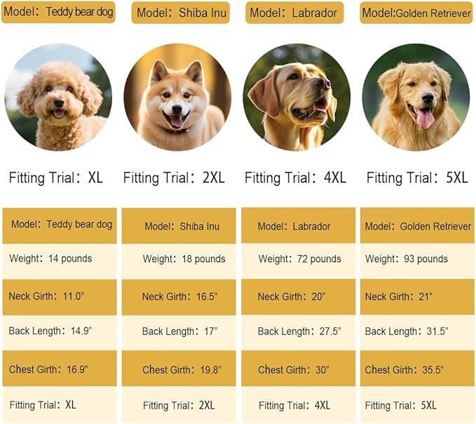 Pet Large Dog Raincoat Apparel Poncho Waterproof for Medium Large Sized for Dog Raincoat Clothes (Yellow, 5XL)