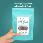 King Lou Pets - Chicken Breast Jerky for Dogs - USA-Made Dehydrated Chicken Dog Treats - 1 lb Fresh Breast Prior to Dehydration