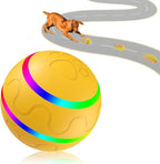 Shaky Ball Toy for Dogs, Large Pet Bounce, Jumping Ball Dog Toy, Automatic Activation Sports Rolling, 2025 New Big Pet Moving Balls (Yellow, Smart)