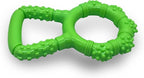 Tug of War Dog Toy, Interactive Dog Pull Toys, Adult and Puppy Teething Toy, Tough Chew Toy for Small Medium Large Dogs, Rubber, Lightweight, Comfortable Grip (Green)