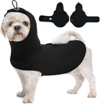 Dog Anxiety Vest for Small Dogs-XS,Sleeveless Calming Shirts Adjustable Chest | New Places,Social Stress,Warp Body to Relief Anxious,Breathable for All-Seasons(Black)
