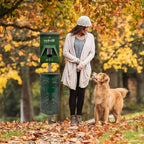 Mutt Mitt® Singles Dog Waste Header Bags - 500 Bags perfect for 1 Dog Waste Station - Single-Ply, thick bag with a bottom gusset, for safer, easier pick-up