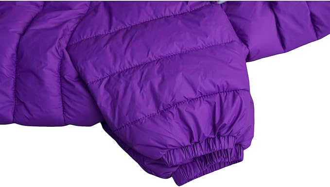 PetsPal Dog Warm Jacket, Waterproof Zippered Adjustable Outdoor Snow Jacket, Reflective & Windproof - Purple, S - Small/Medium/Large Dogs