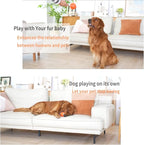 Interactive Dog Toys Dog Ball - 2025 Newly Upgraded Durable Motion Activated Automatic Moving, Bouncing, and Rotating Ball for Medium/Large Dogs, USB Rechargeable, Orange