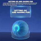 Alizure Dog Ball, Dura Spin Smart Dog Ball, Automatic Rolling Balls for Dogs Interactive Dogs Toys for Aggressive Chewers (Blue)