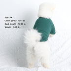 Dog Shirt for Small Dogs Plain T-Shirts Soft Breathable Dog Cotton Shirt pet Clothes (X-Small, Green)
