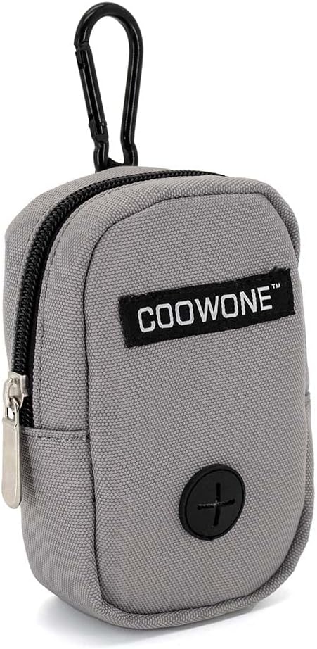 COOWONE Dog Treat Pouch with Clip, Treat Pouches for Pet Training, Small Dog Treat Container Treat Bag for Leash, Waterproof Dog Treat Bag, Hands-free Training Pouch
