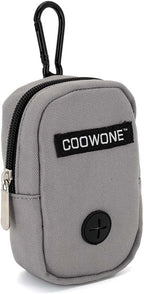 COOWONE Dog Treat Pouch with Clip, Treat Pouches for Pet Training, Small Dog Treat Container Treat Bag for Leash, Waterproof Dog Treat Bag, Hands-free Training Pouch