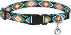 CollarDirect Cat Collar Breakaway with Removable Bell Set of 2 PCS