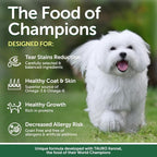 Nature's Protection Dry Dog Food for Puppy & Adult - High Protein, Grain Free Tear Stain Formula - Dog Kibble for Small, Medium & Large Breed with Light Coat (Superior Care - White Fish, 22 lb)