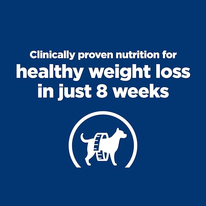 Hill's Prescription Diet r/d Weight Reduction Chicken Flavor Dry Dog Food, Veterinary Diet, 17.6 lb. Bag