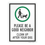 SmartSign 14 x 10 inch Laminated Rustproof Aluminum Neighbor Sign, USA-Made, 100+ Years of Sign Expertise