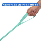 Pawtitas 6 FT Solid Color Comfortable Handle Dog Training Leash - Medium/Large, 6 ft Teal