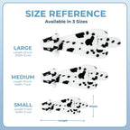 Best Pet Supplies Squeaky Dog Toys with Soft Durable Fabric for Small, Medium and Large Pets Interactive Toy for Indoor Play, Supports Active Biting and Play - Cow, Large