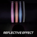 4 Pack Breakaway Cat Collar with Bell,Safety Adjustable Cat Collars Set with Reflective Tape,Ideal for Girl Cats Boy Cats